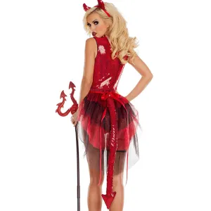 Sexy Devil Halloween Costume Outfit