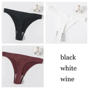 Sexy High Waist Female G-String Thongs Underwear