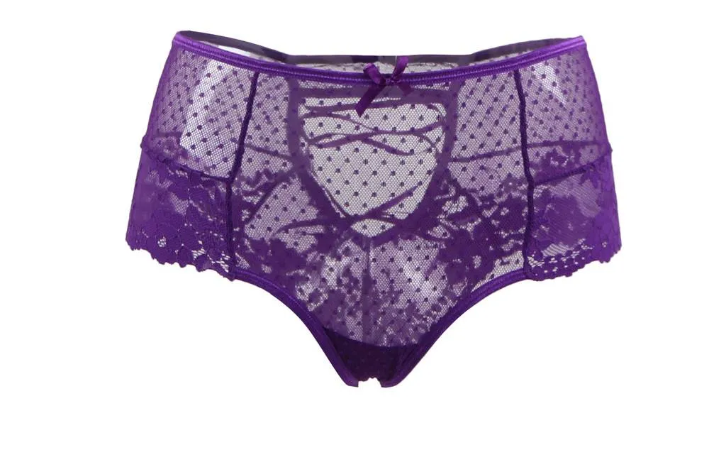 Sexy High Waist Lace Strappy Panty