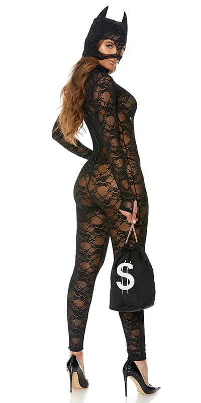 Sexy Money Chaser Cat Burglar Halloween Costume