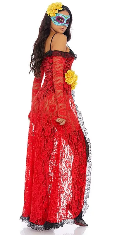Sexy Reina De Muerte Day of the Dead Costume