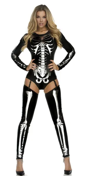 Sexy To The Bone Skeleton Halloween Costume