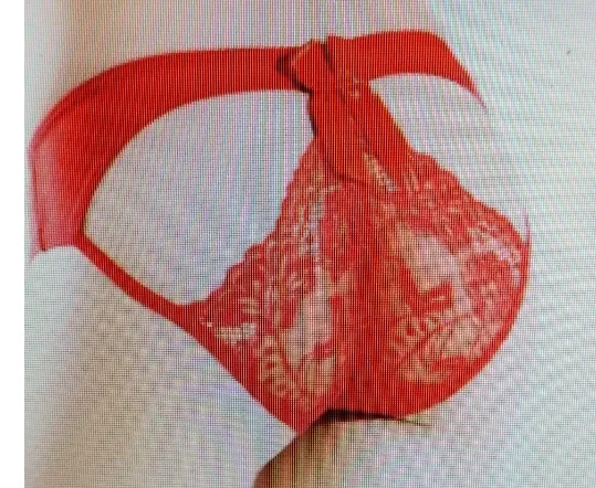 Sexy transparent back visible- One Size Fits Most
