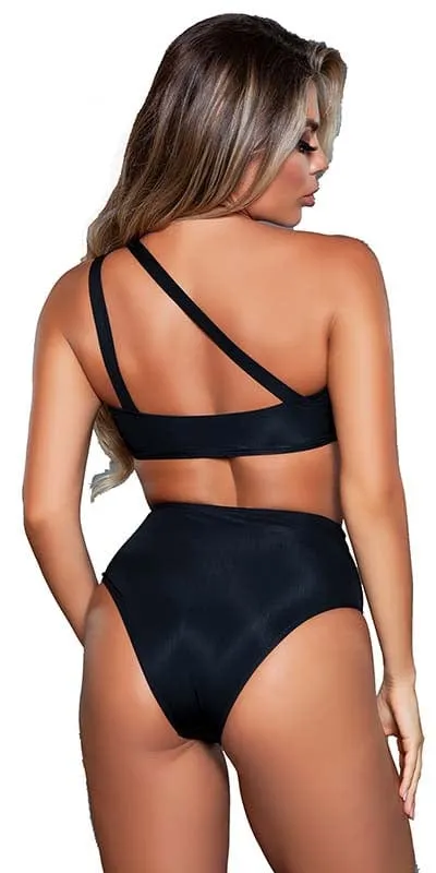 Sexy Two Piece High Waist Cut Out Gamora Swimsuit