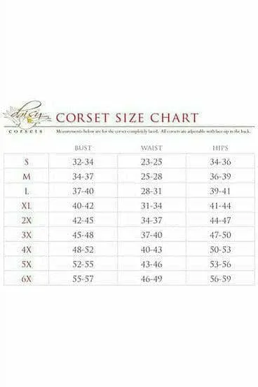 Sexy Wine Brocade Corset