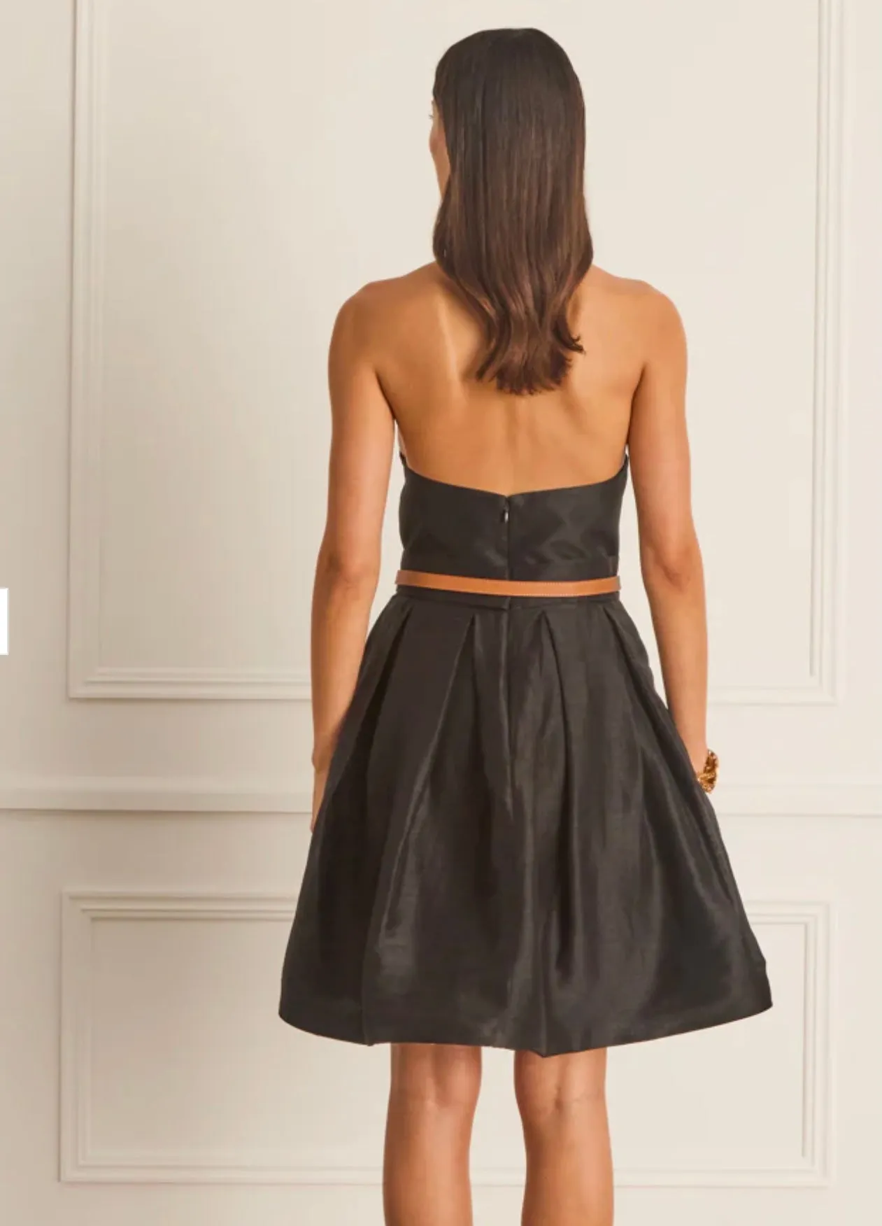 Simone Mini Dress - Sparrow Black