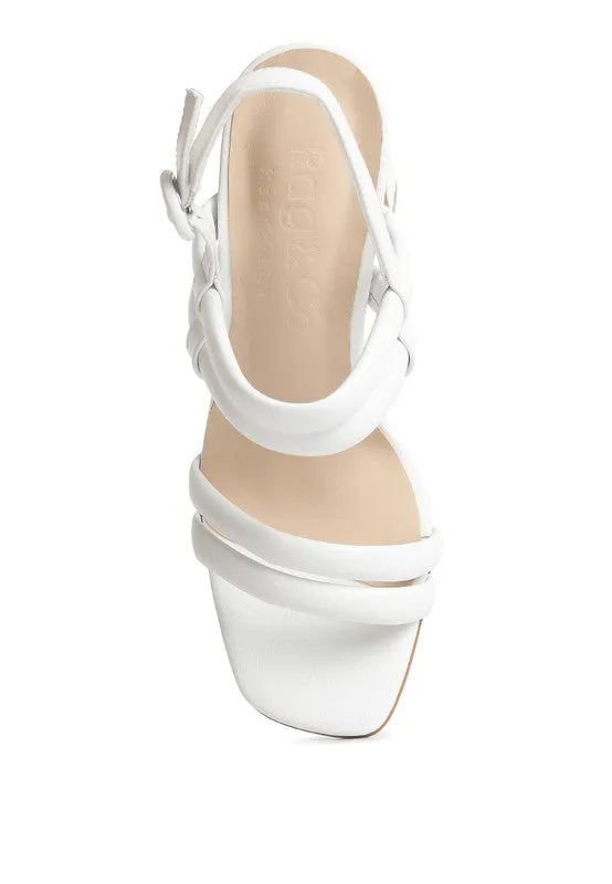 Slim Block Heel Sandal
