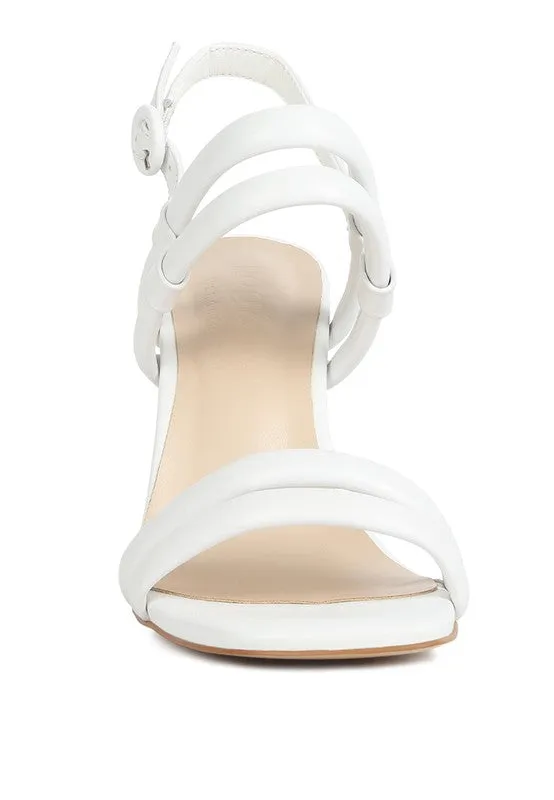Slim Block Heel Sandal