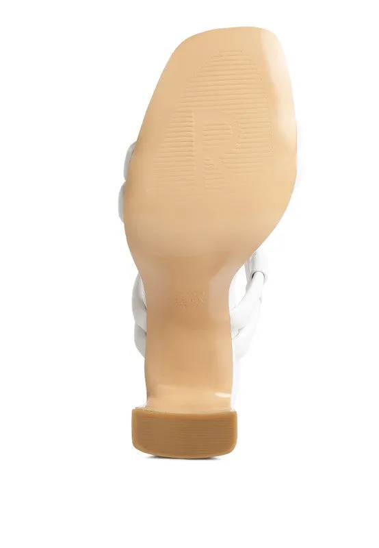 Slim Block Heel Sandal