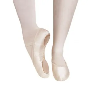 So Danca Pink Satin Split Sole Ballet Shoes