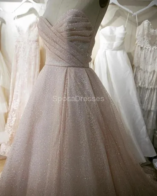 Sparkly Sexy Backless Sweetheart Long Evening Prom Dresses, Evening Party Prom Dresses, 12313