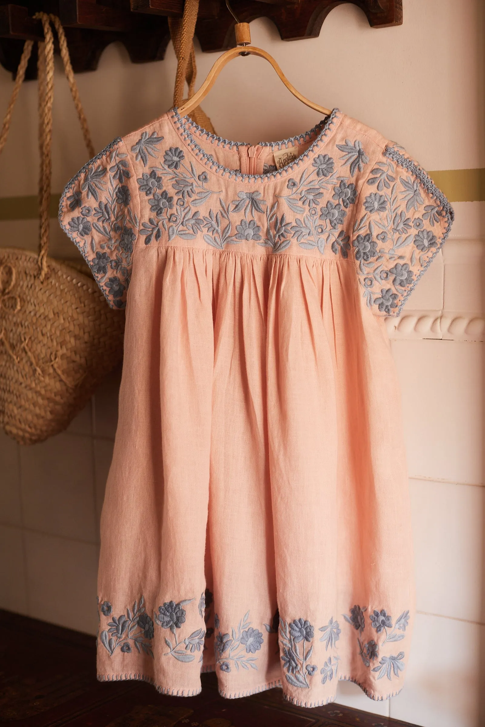 Stevie Dress, Pale Rose