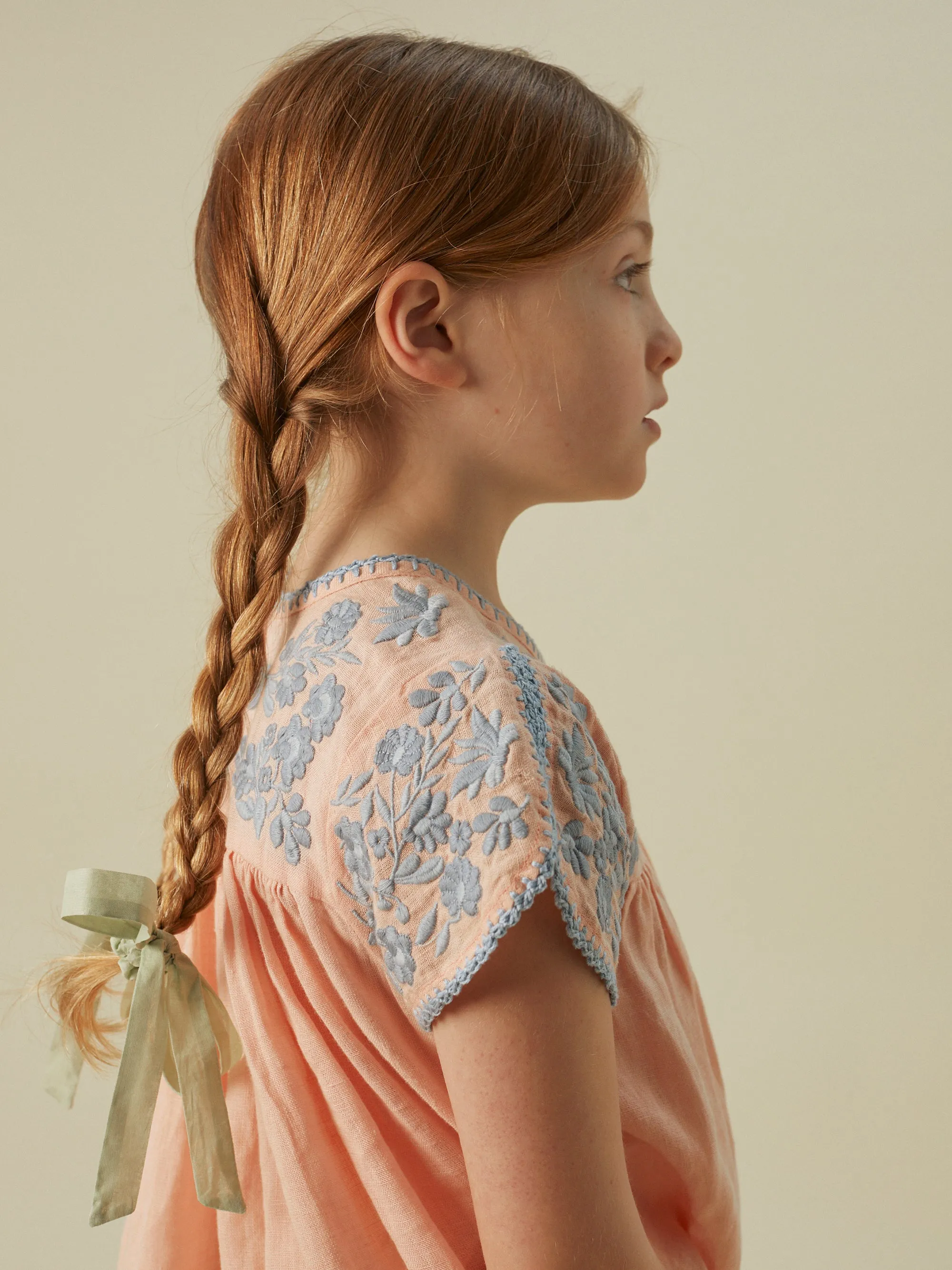 Stevie Dress, Pale Rose