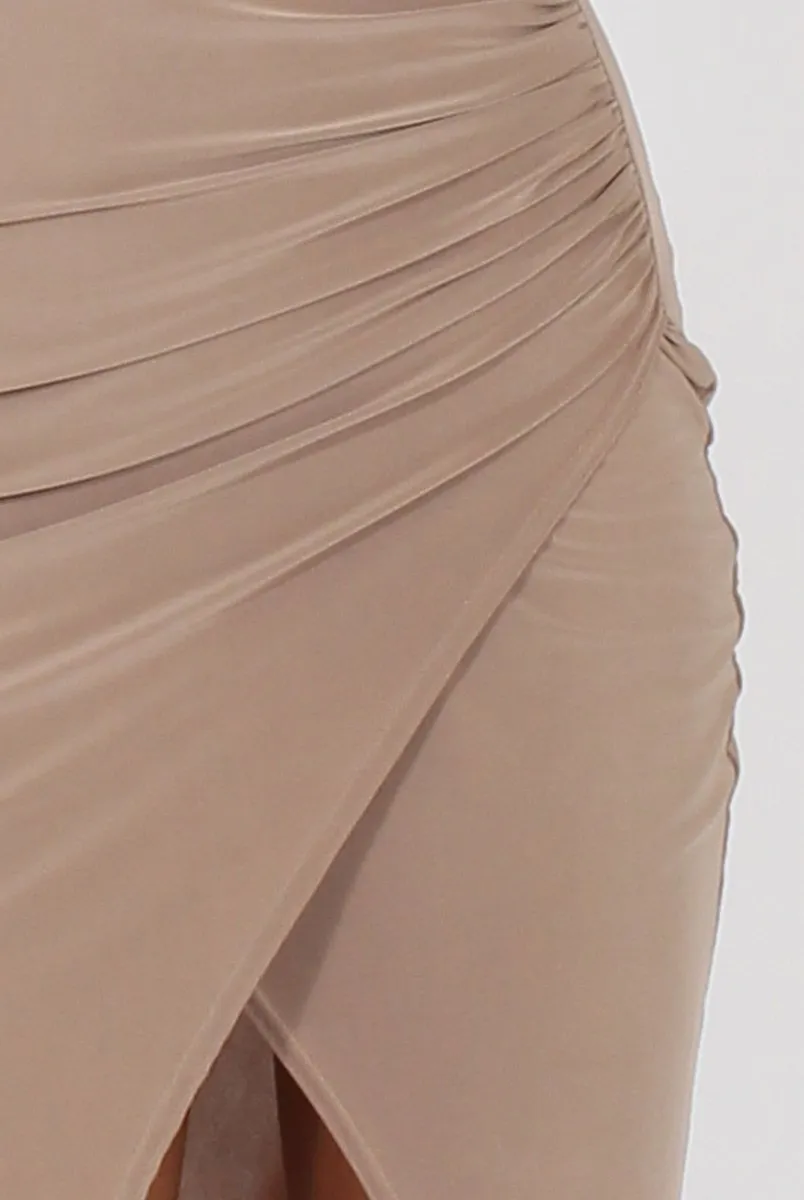 Stone Wrap Around Dress - Kesha