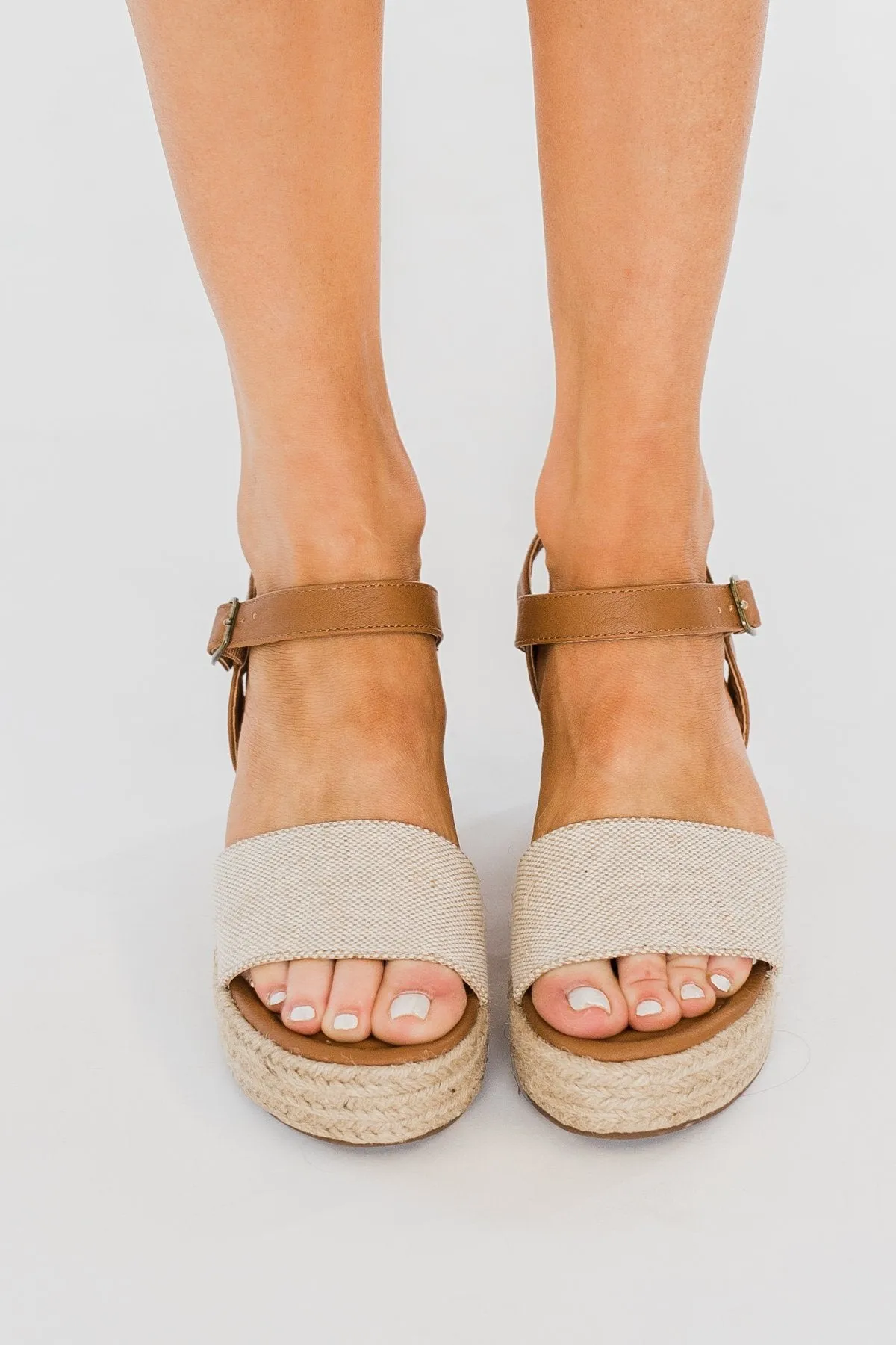 Sugar Koko Wedges- Natural Cognac
