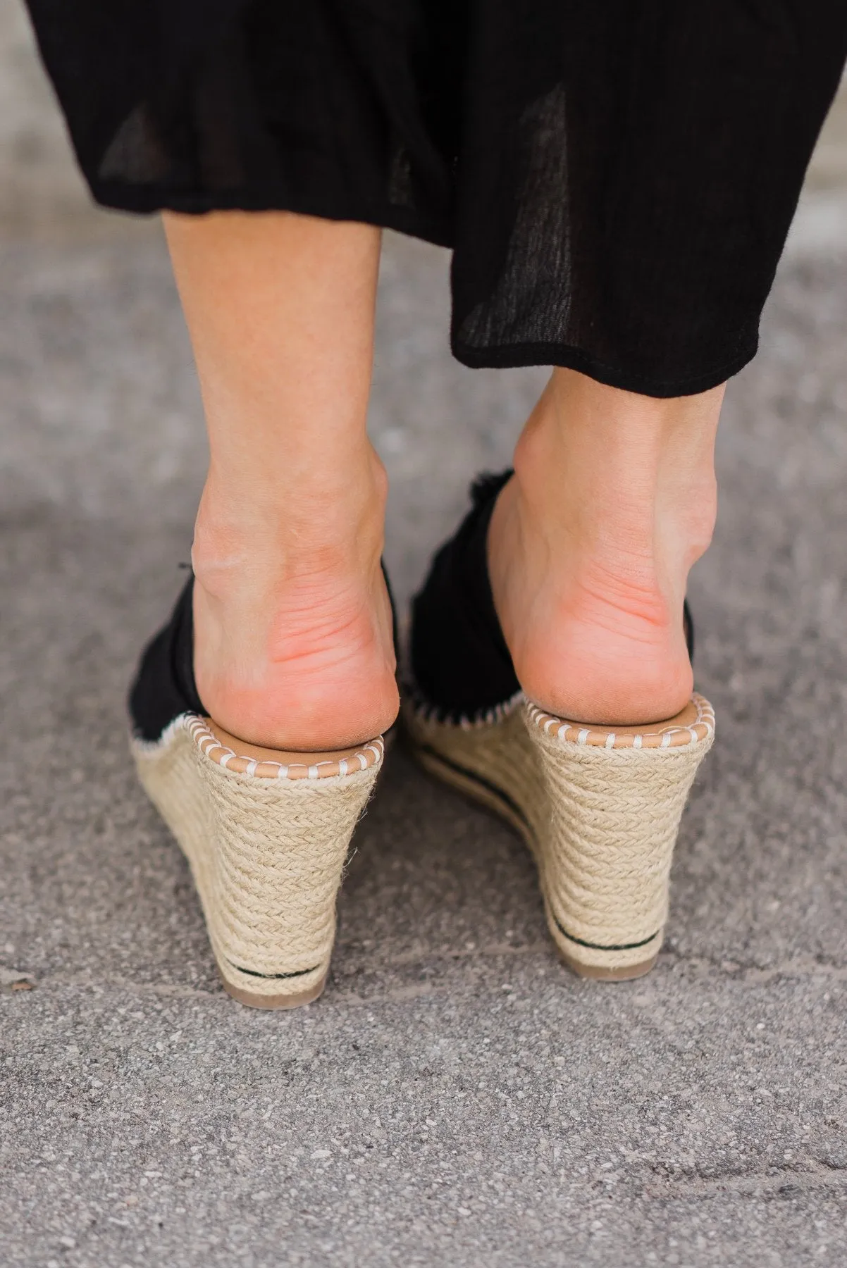 Sugar Wedges - Black Canvas
