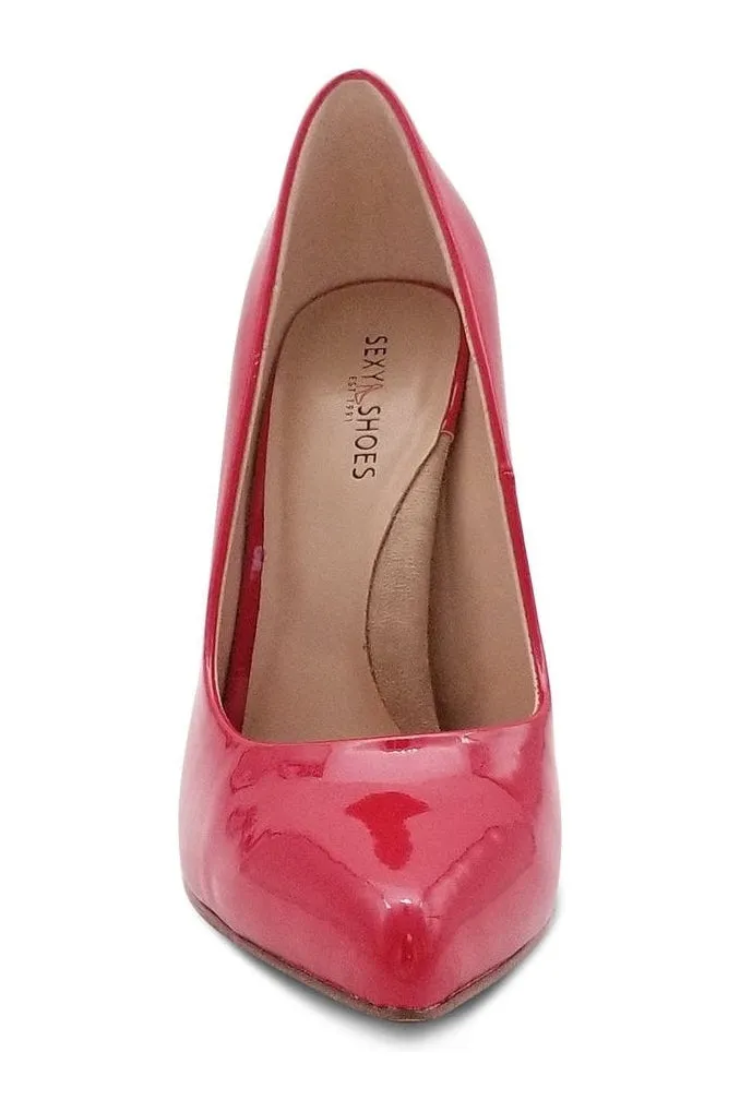 Sultry Low Cut Sky High Stiletto Heel Pump