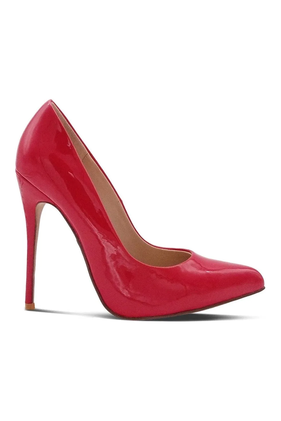 Sultry Low Cut Sky High Stiletto Heel Pump