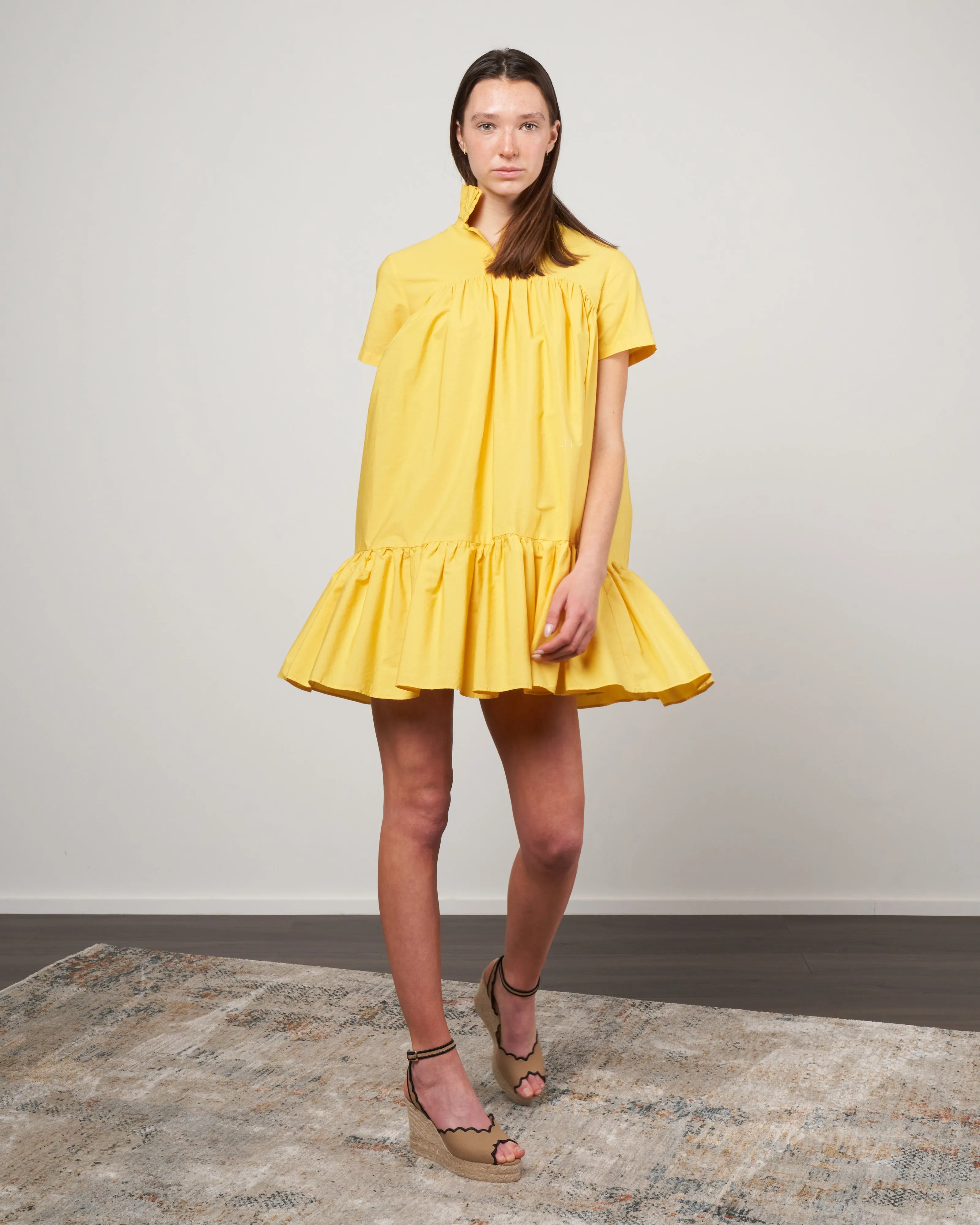 sunflower dress - yellow