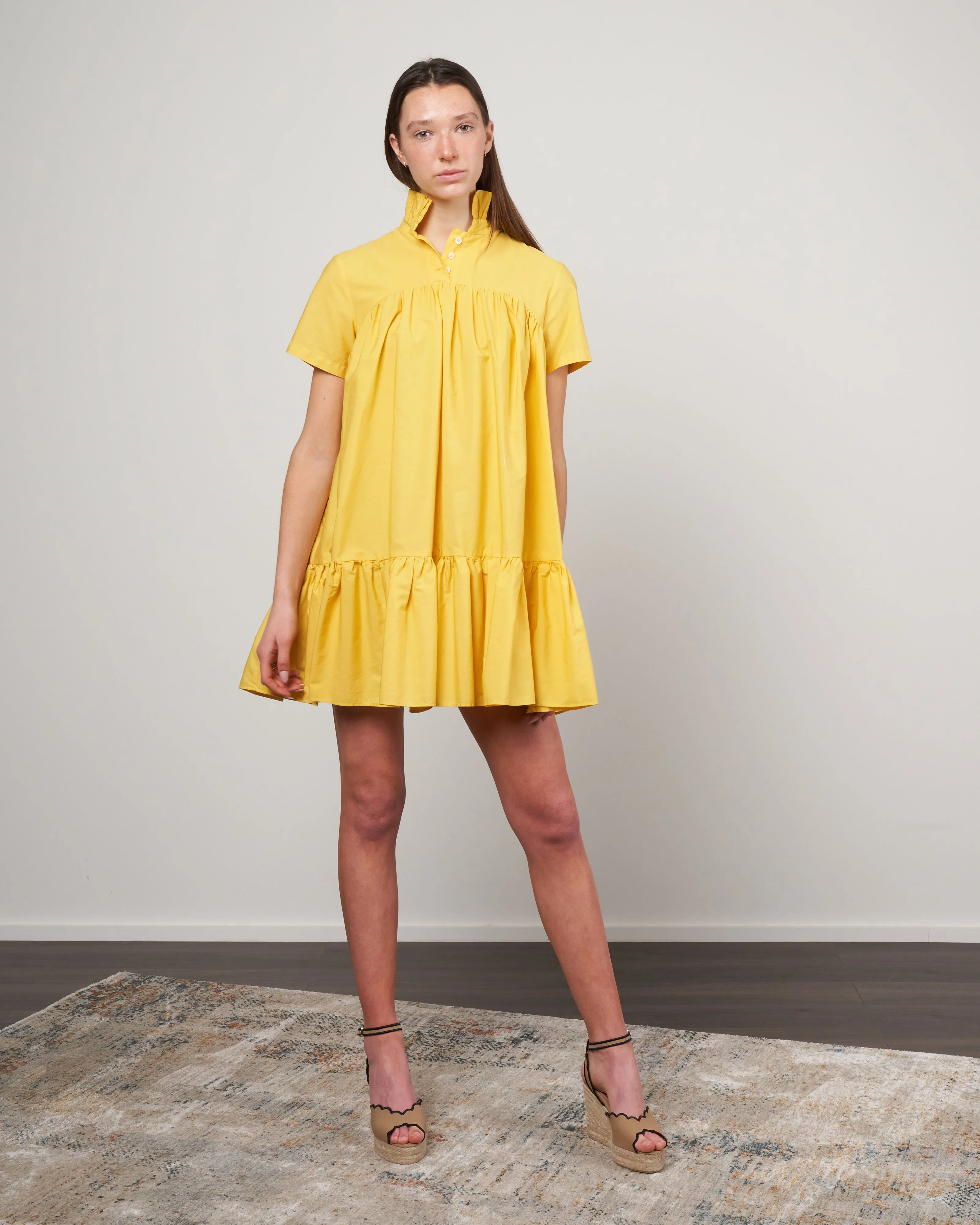 sunflower dress - yellow