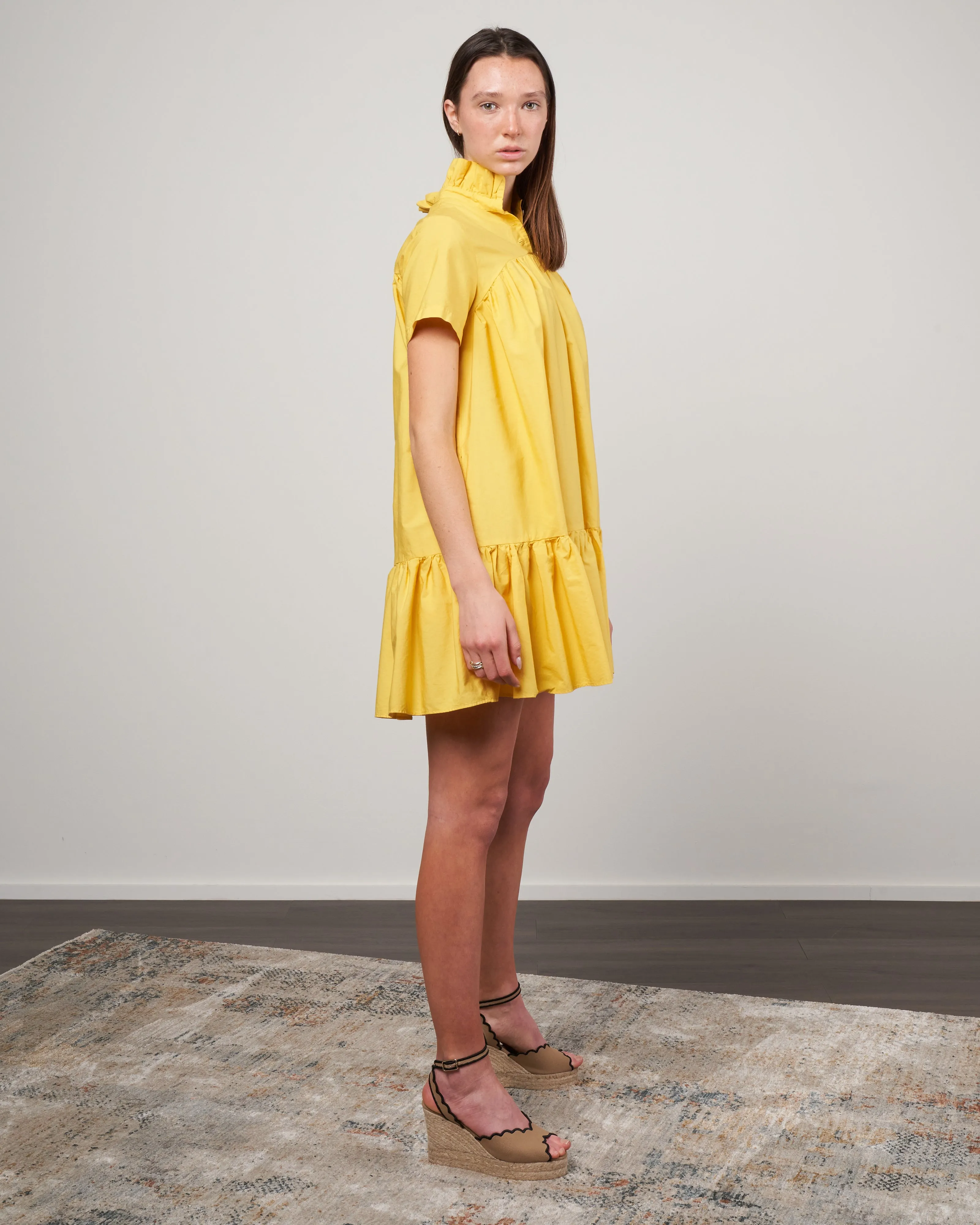 sunflower dress - yellow