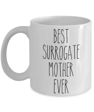 Surrogate Mom Mug for Mother's Day Best Surrogate Mother Ever Coffee Cup