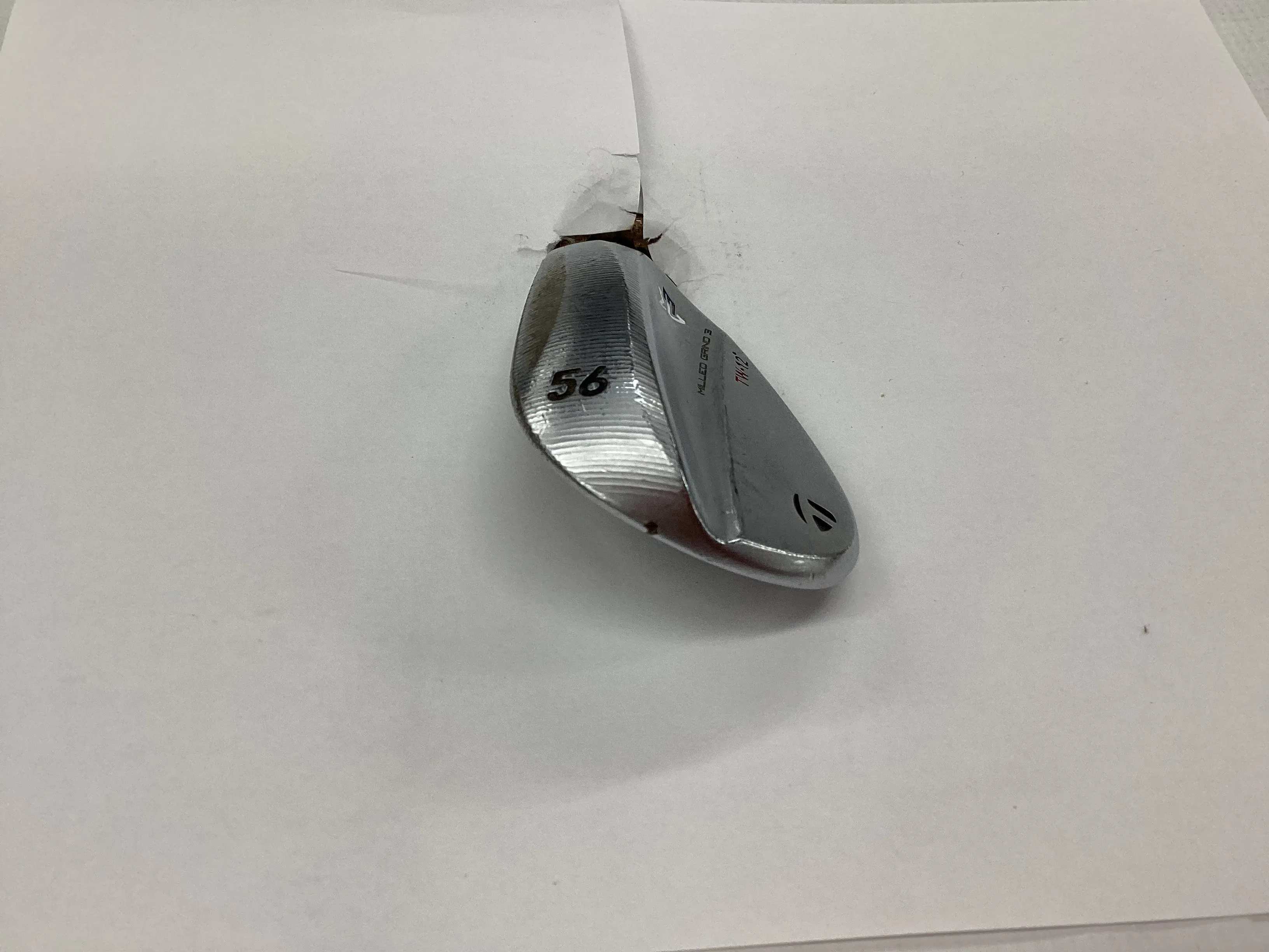 TaylorMade Milled Grind 3 Chrome Wedge RH 56/12 TW DG Tour Issue S400 Pre-Owned
