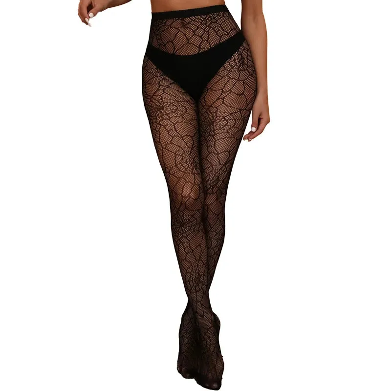 Thigh High Stockings Erotic Open Crotch Lingerie Stockings