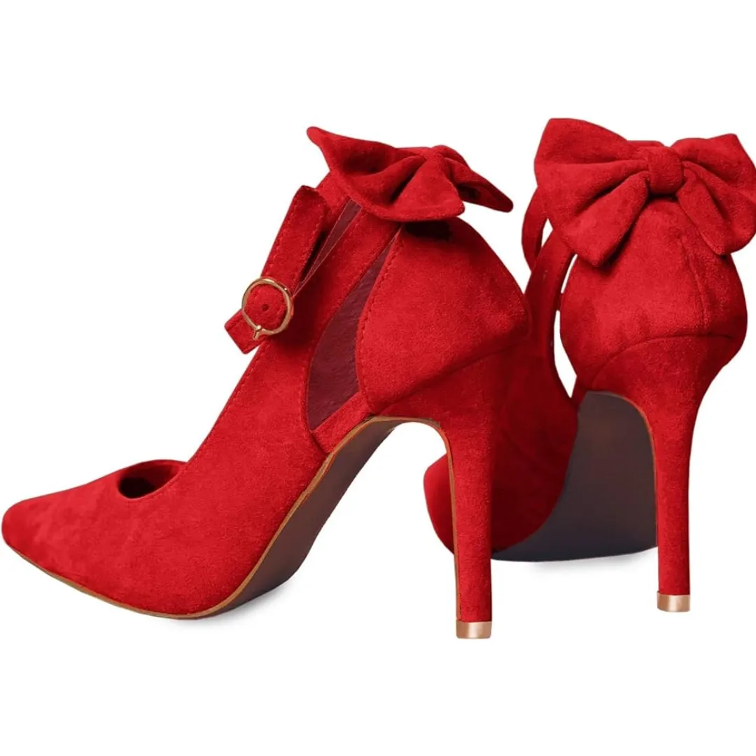 Trendige High Heels mit Schleife - Hailey