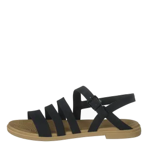 Tulum Sandal Women Black / Tan