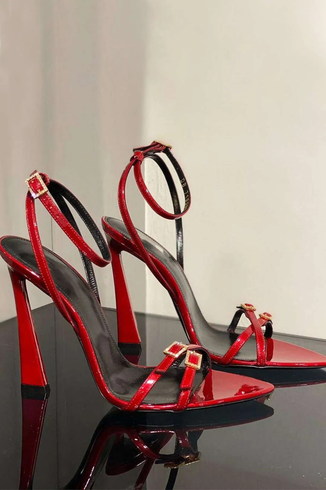 Unity - Sparkling Evening Style Woman's Rhinestone High Heels