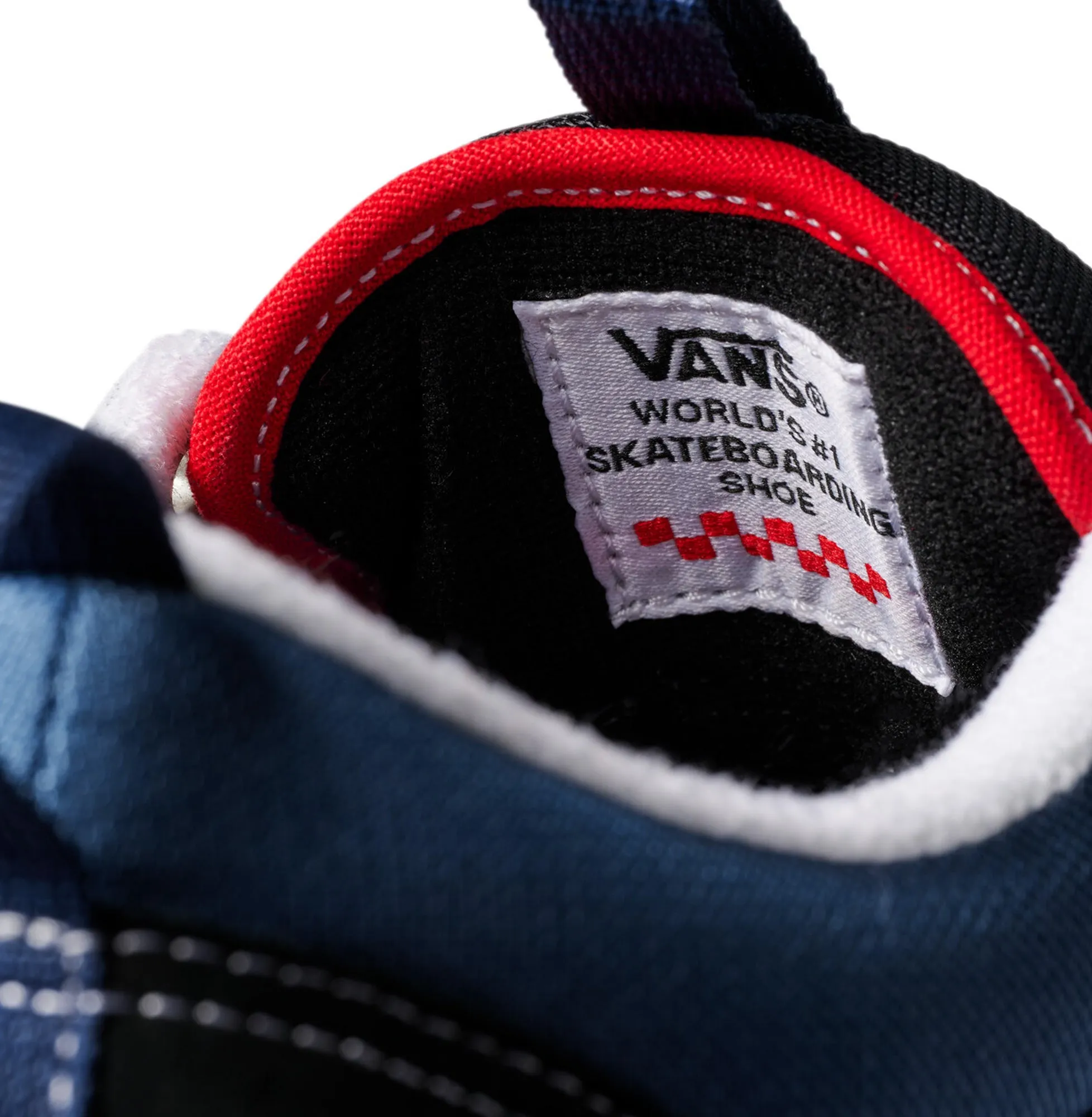 Vans Skate Old Skool 36  Shoes - Navy/Red