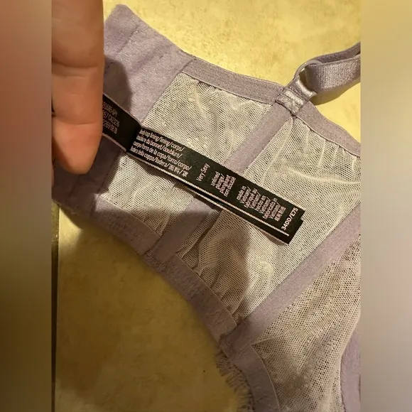 Victorias Secret Very Sexy Plunge Lace Halter High Neck Long Line Bra