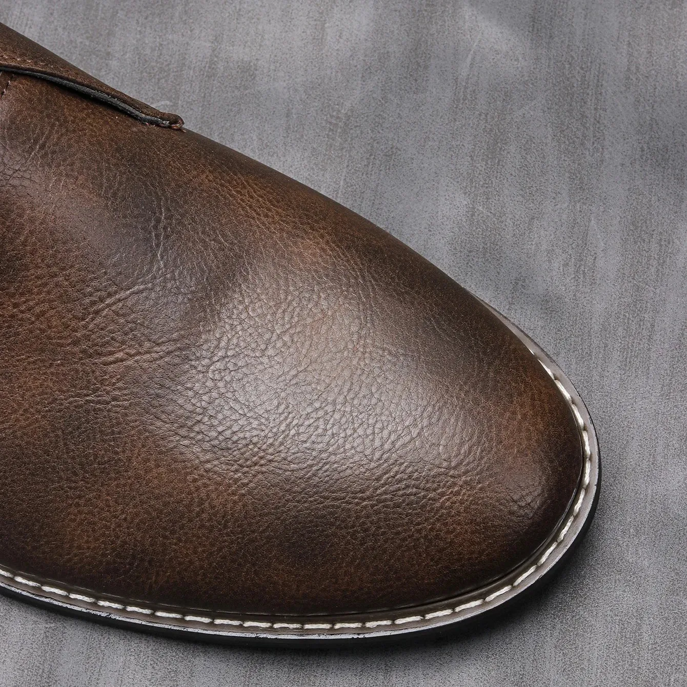 VintageStep Retro Herren Lederstiefel