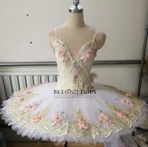 White Floral Tutu