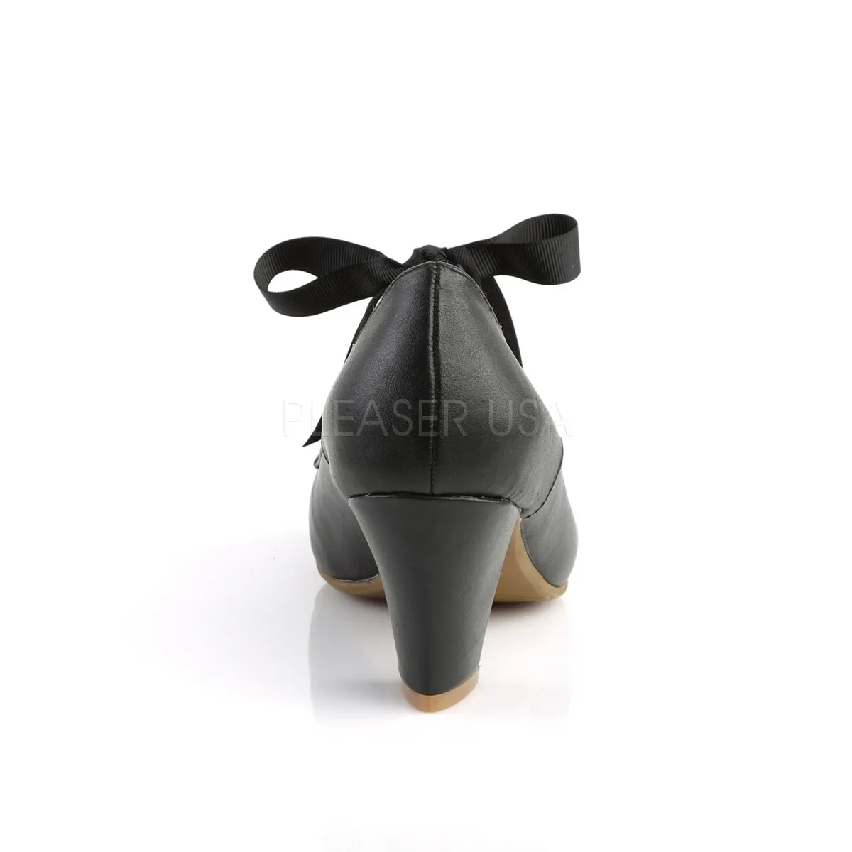 WIGGLE-32  Black Faux Leather