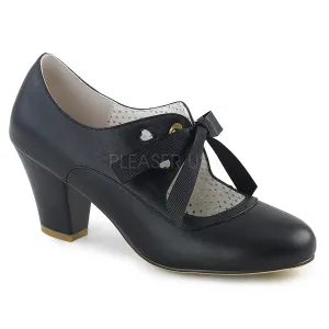 WIGGLE-32  Black Faux Leather