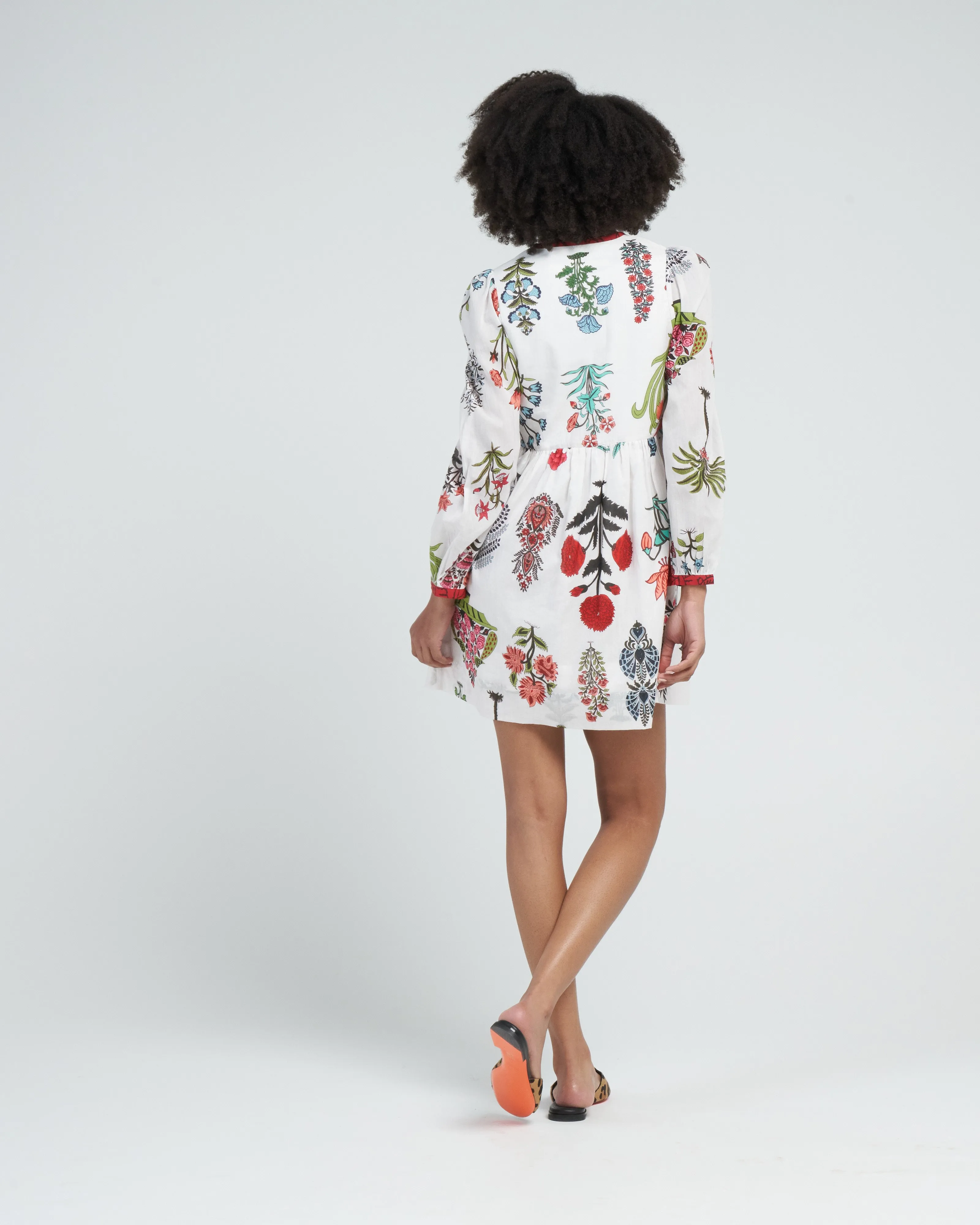 winslow flower show dress - multi rainforest