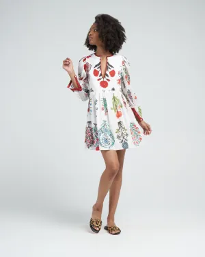 winslow flower show dress - multi rainforest