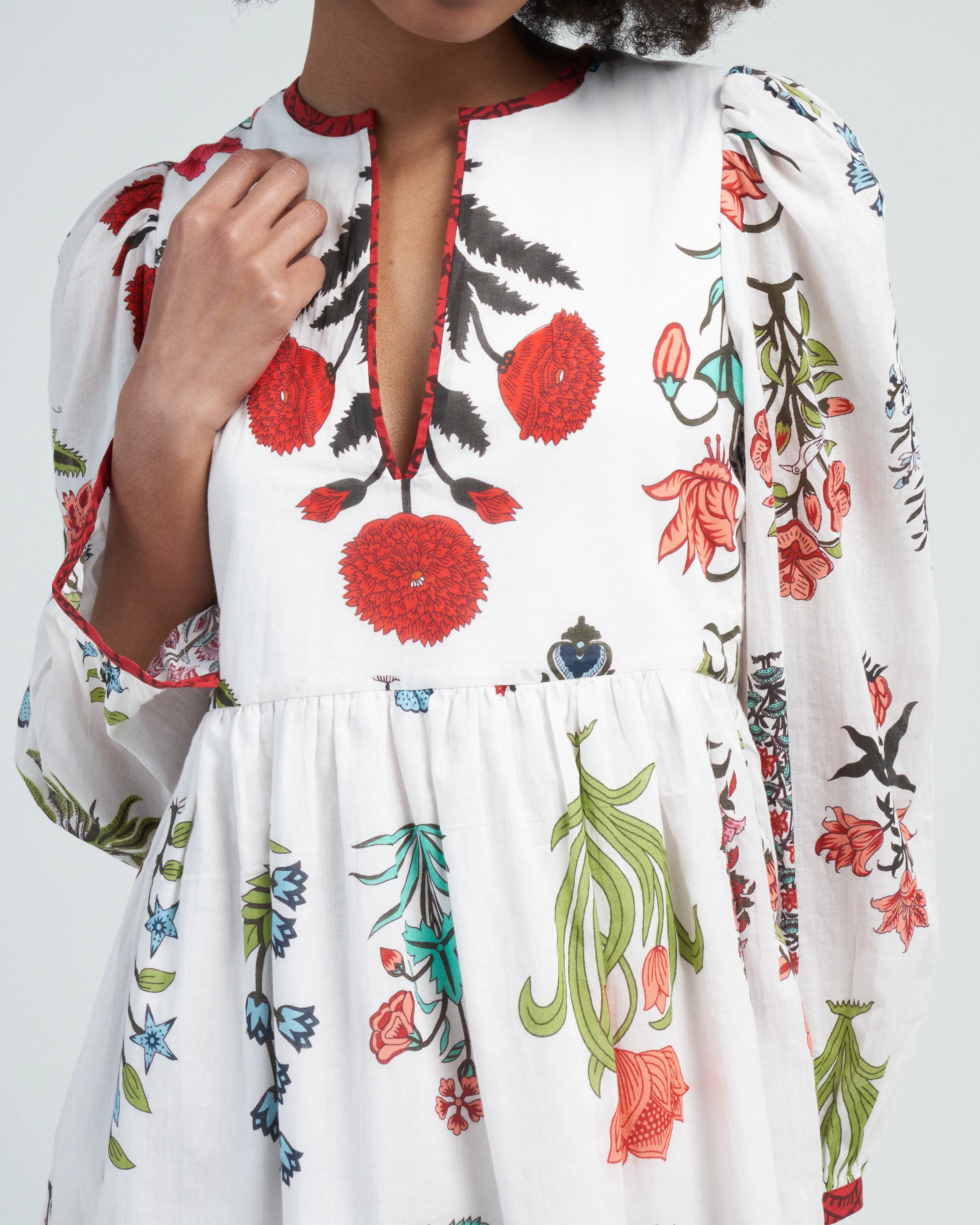 winslow flower show dress - multi rainforest