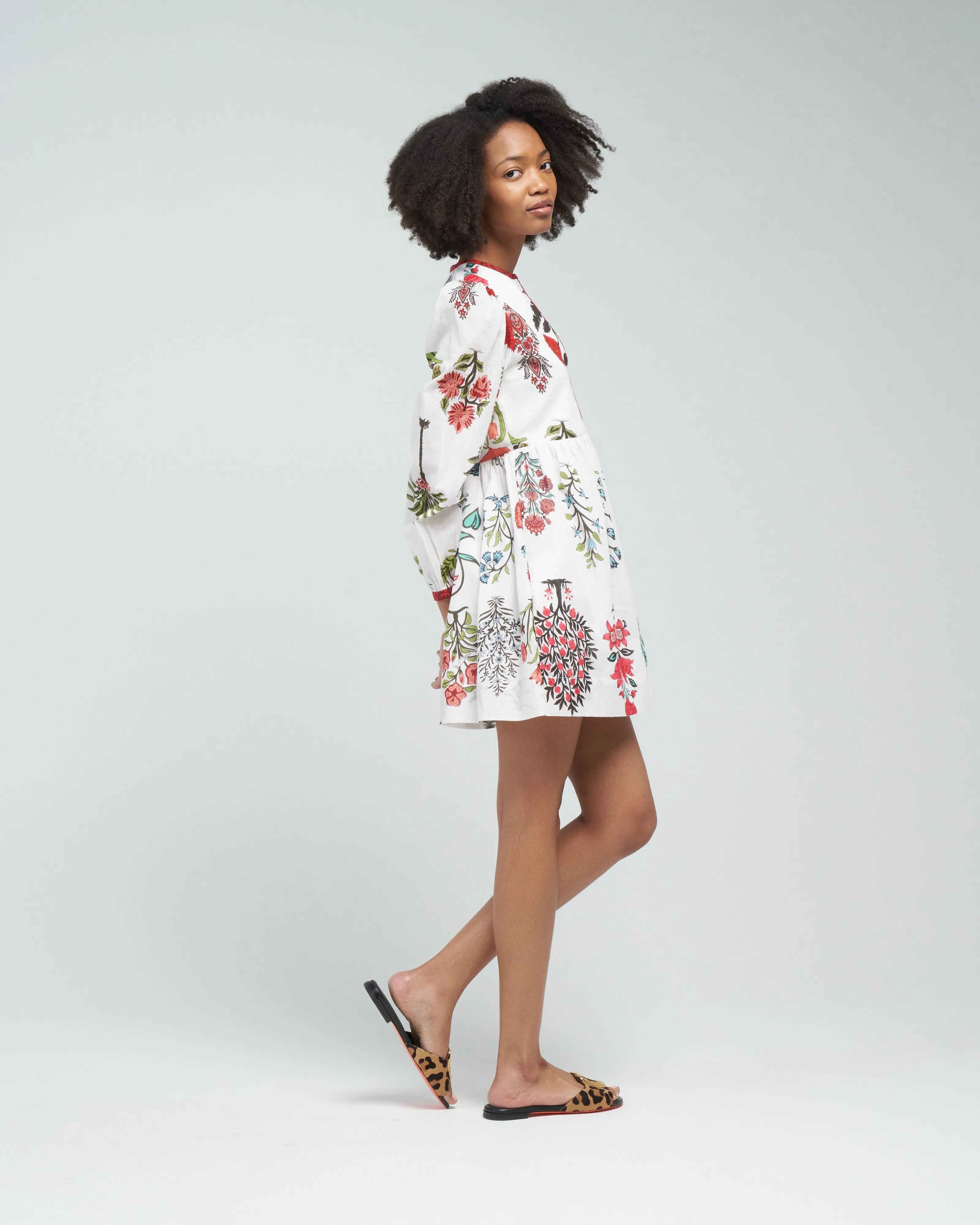 winslow flower show dress - multi rainforest
