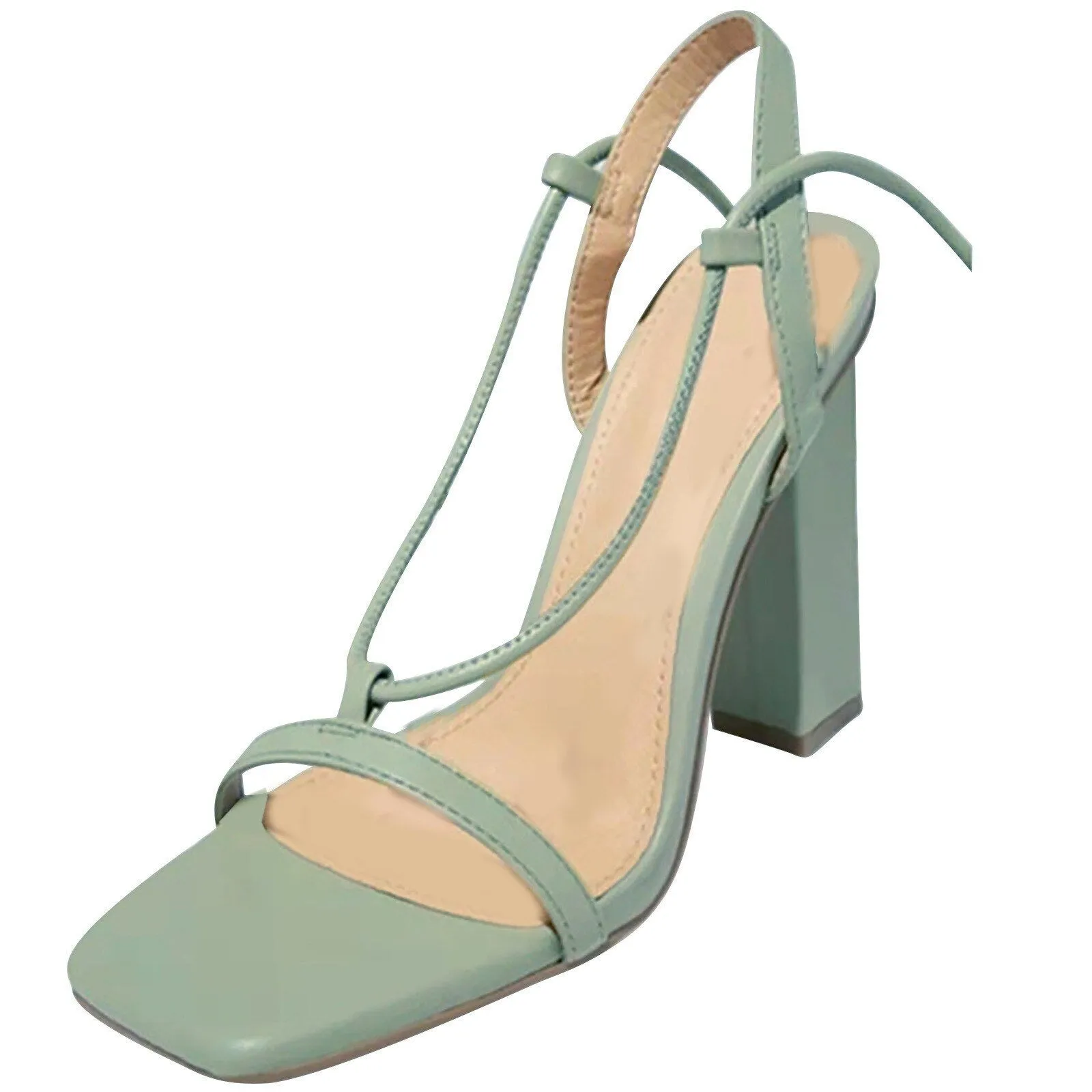 Women Fashion Open Toe Ankle Strap Shoes Wedge Heels