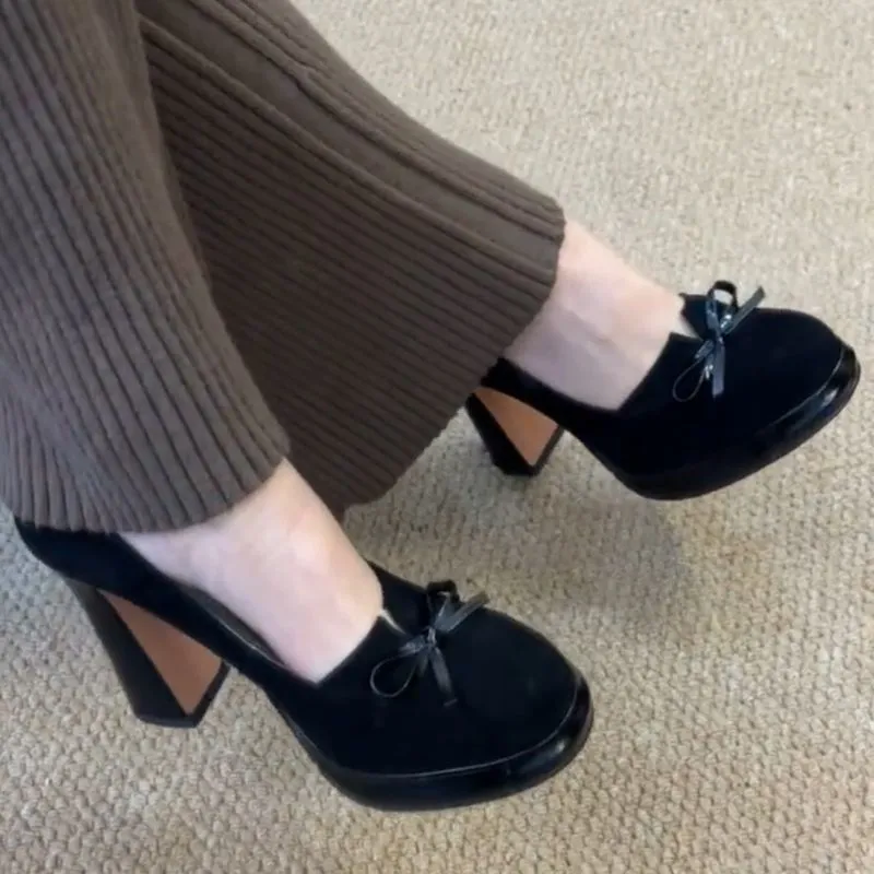 Women's High Spring French Style Temperament Wind Women's Shoes