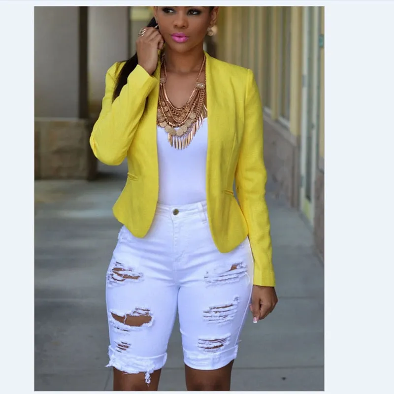 Womens High Waist Sexy Jeans Shorts