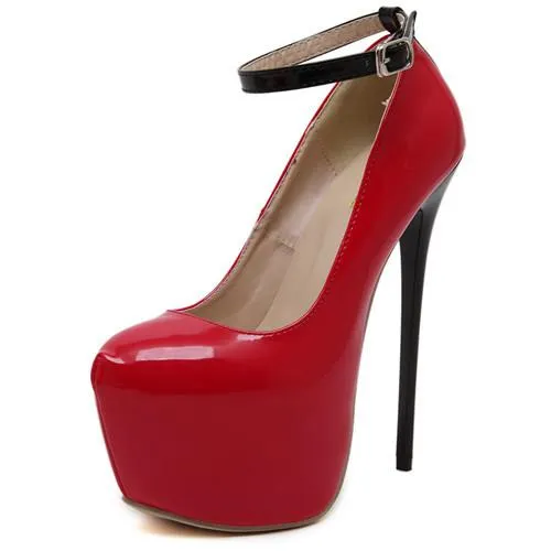 Women's Sexy High Heel Ankle Strap Party Heels