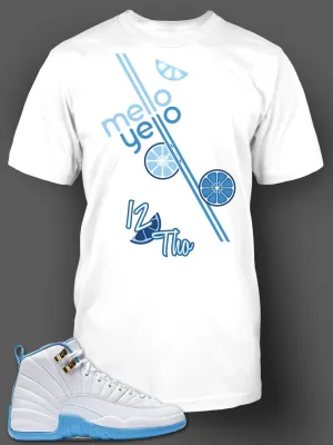Womens T Shirt To Match Retro Air Jordan 12 Melo Shoe