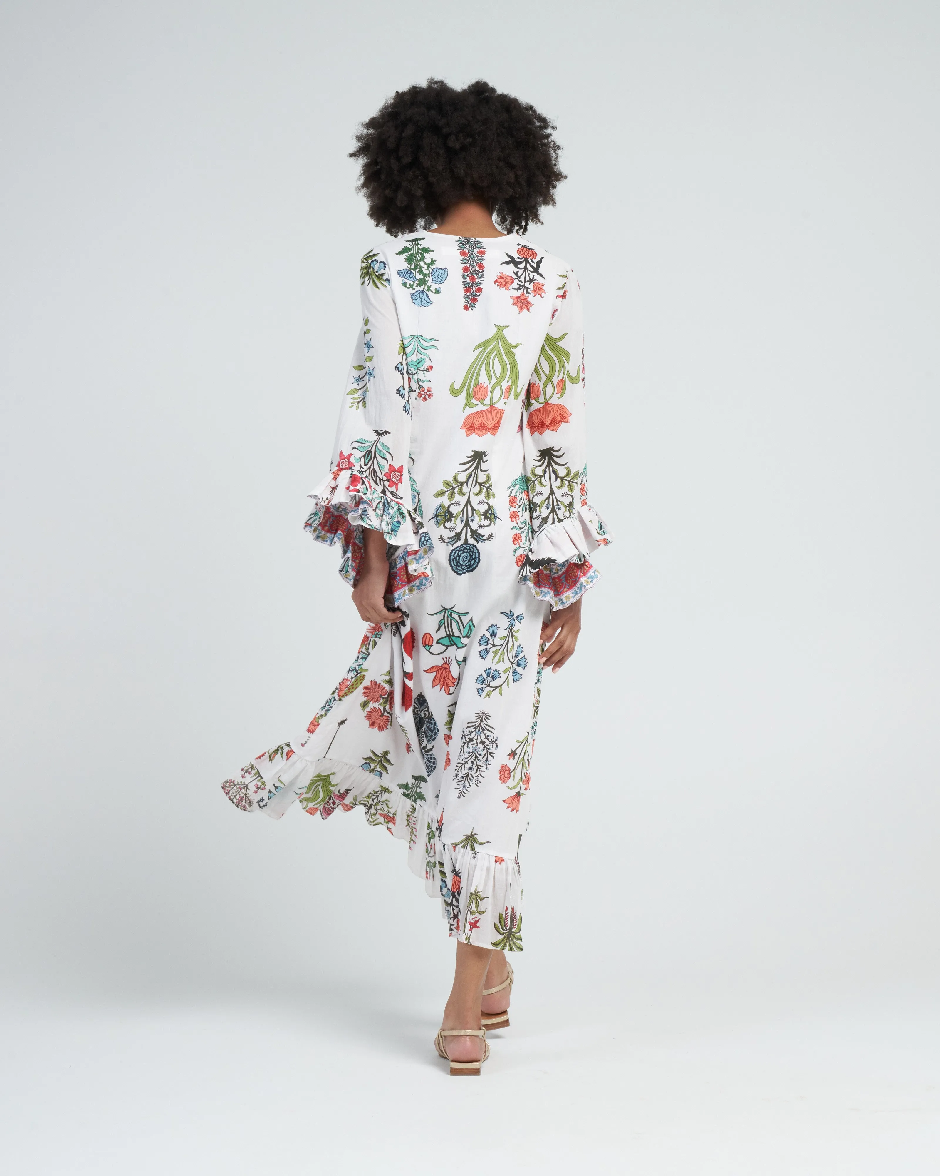zelda flower show dress - multi rainforest